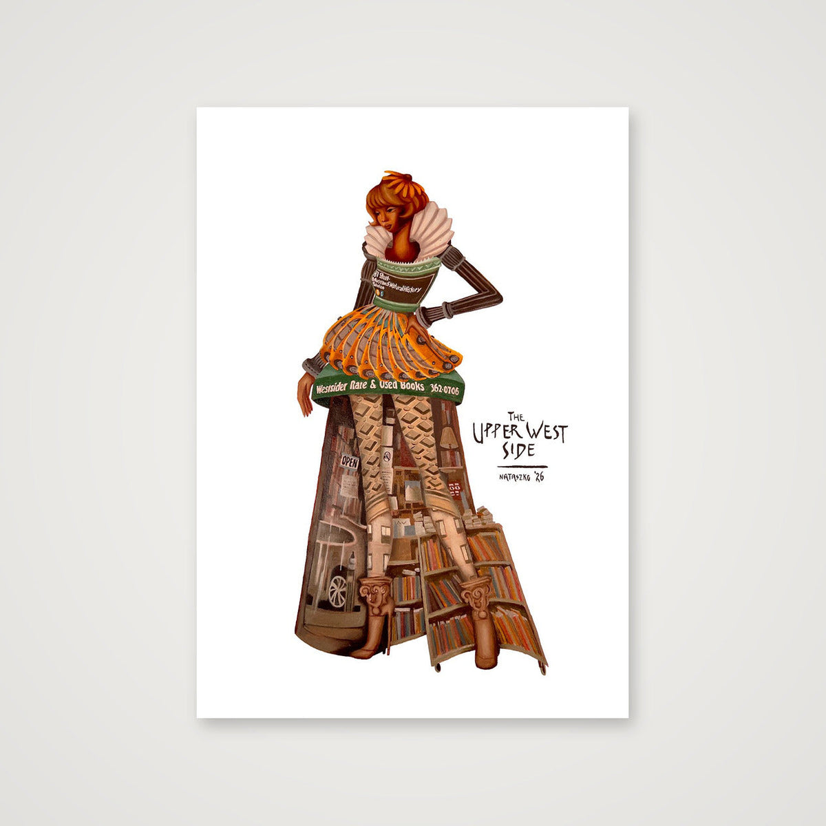 Upper West Side, New York City — A4 (21×30cm, 8×12") Print only