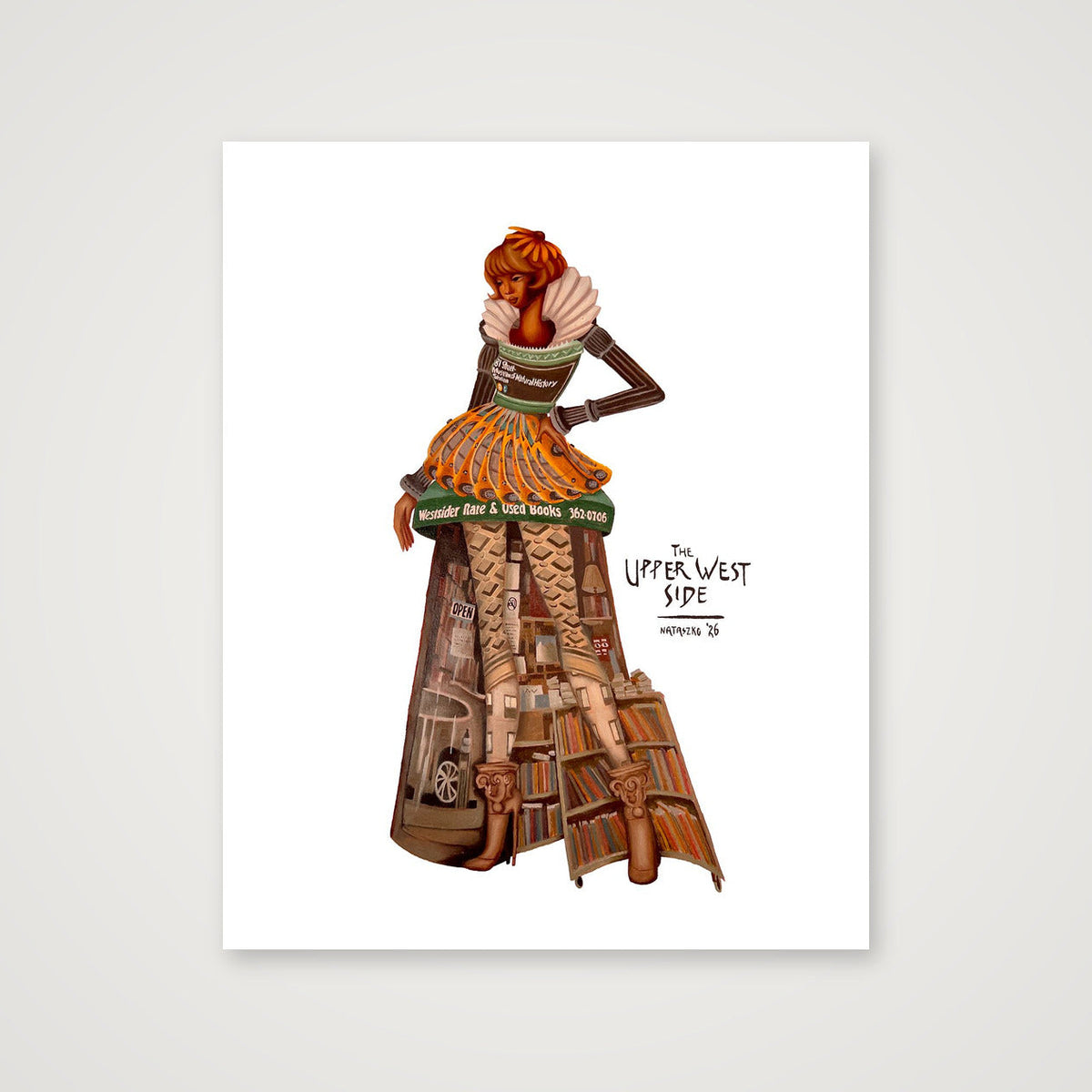 Upper West Side, New York City — 40×50cm, 16×20" Print only