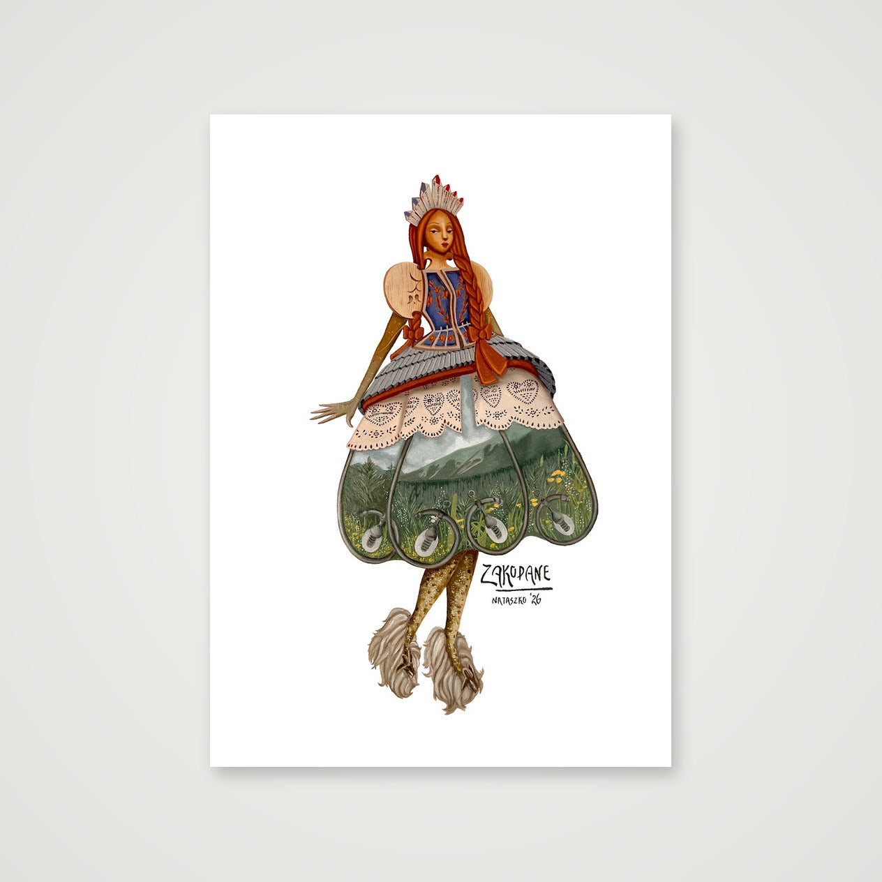 Zakopane — A4 (21×30cm, 8×12") Print only