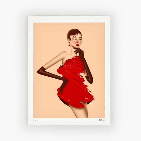 Lady in Red