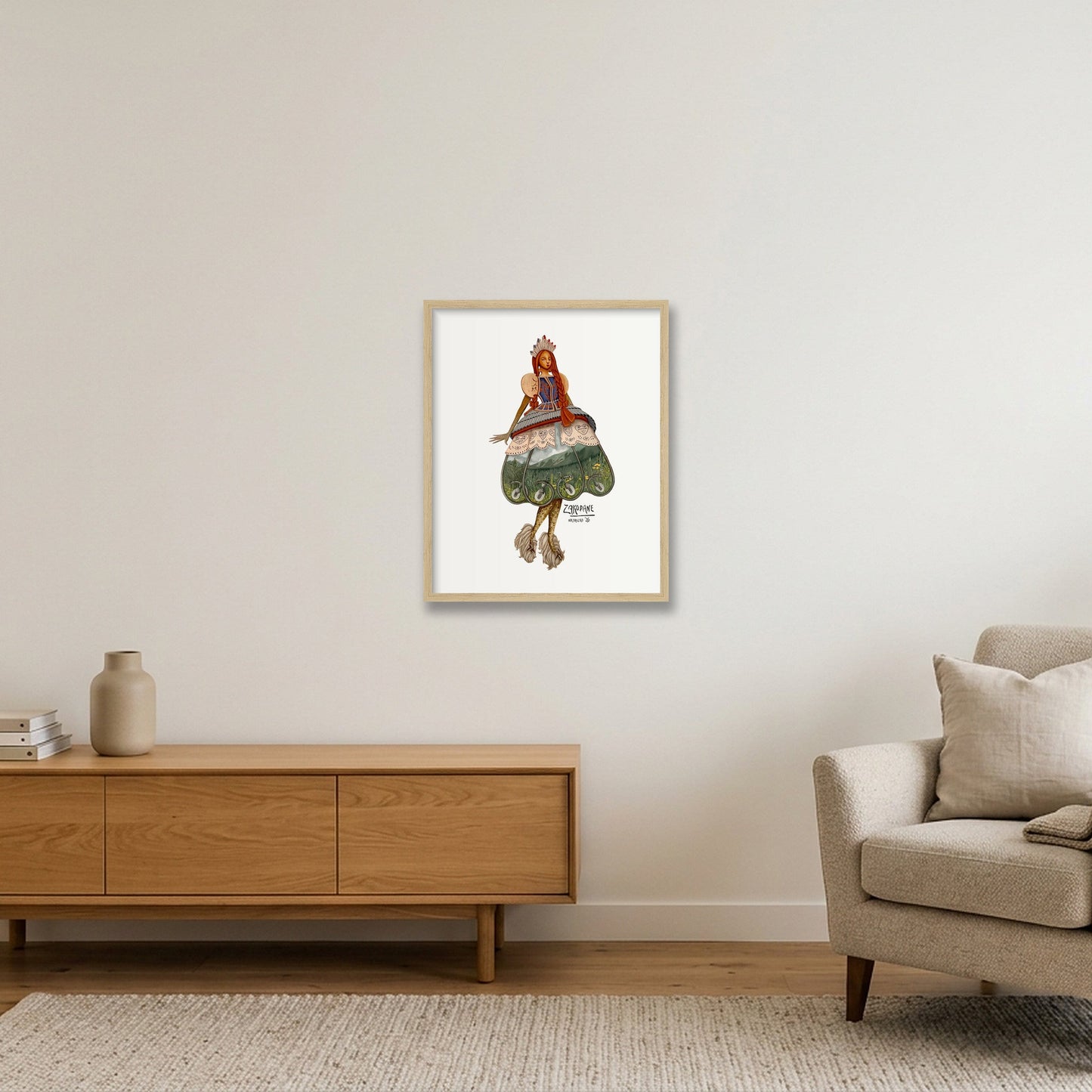 Zakopane — 40×50cm, 16×20" Oak Frame